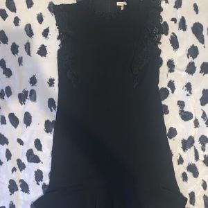 REBECCA TAYLOR LACE DETAIL DRESS